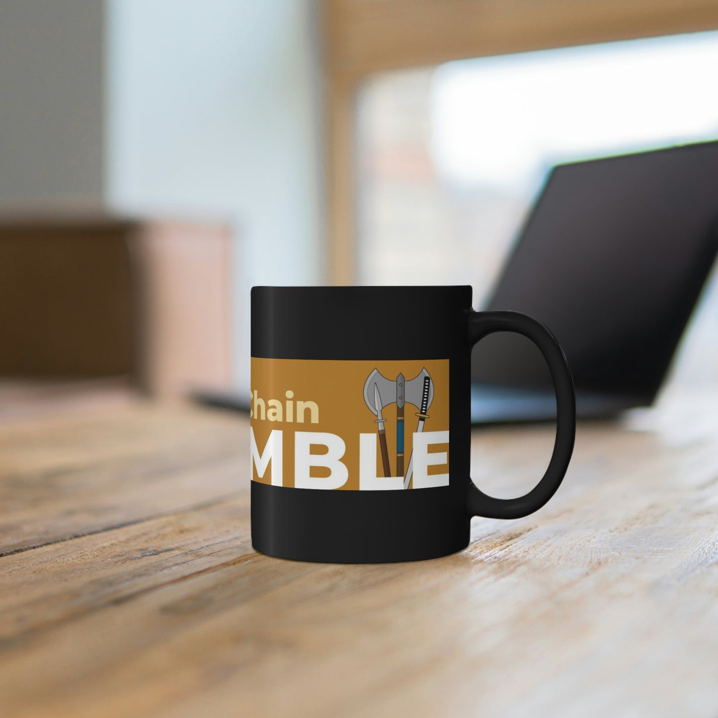 Rumble Nation Banner 11oz Black Mug