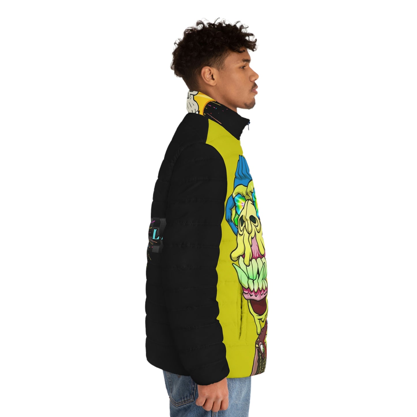 Apeshitlabs Mutant Custom Men's Puffer Jacket (AOP)