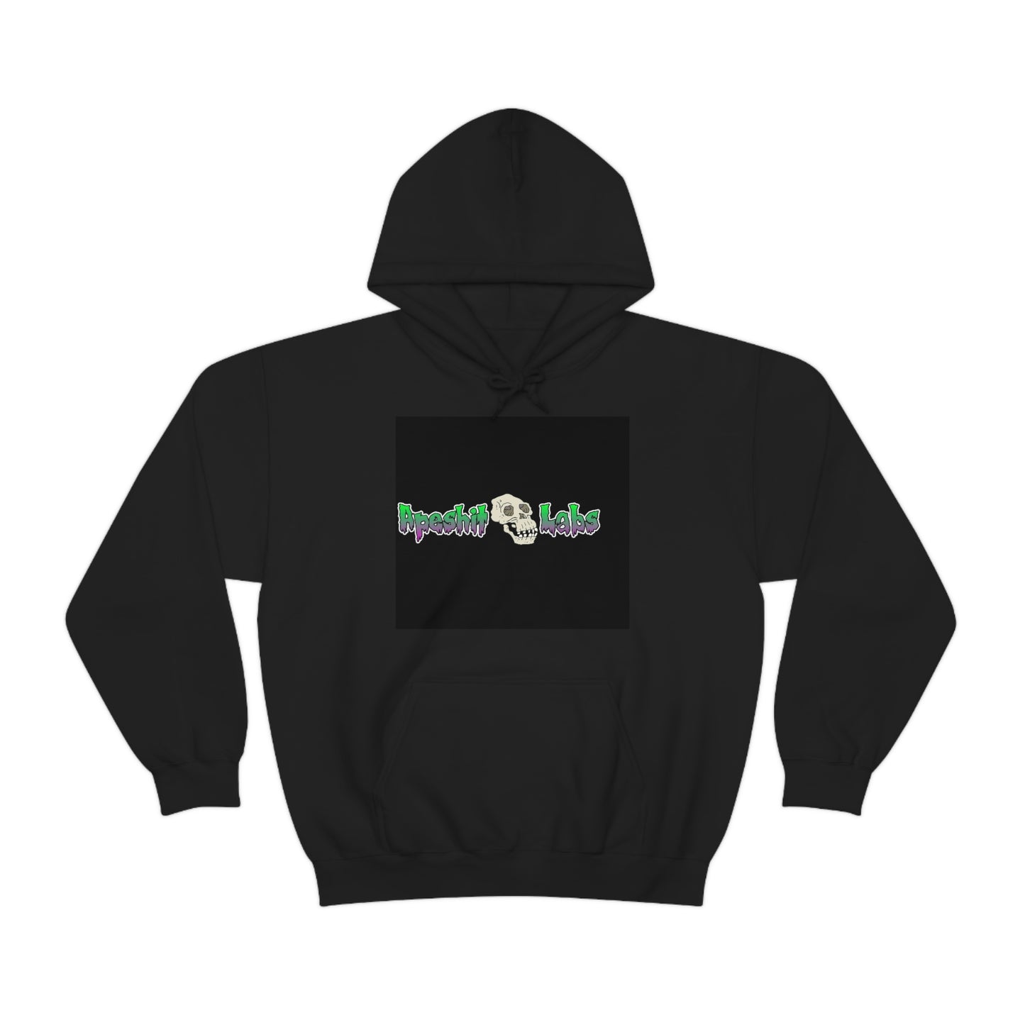 Apeshitlabs Black Unisex Heavy Blend™ Hooded Sweatshirt