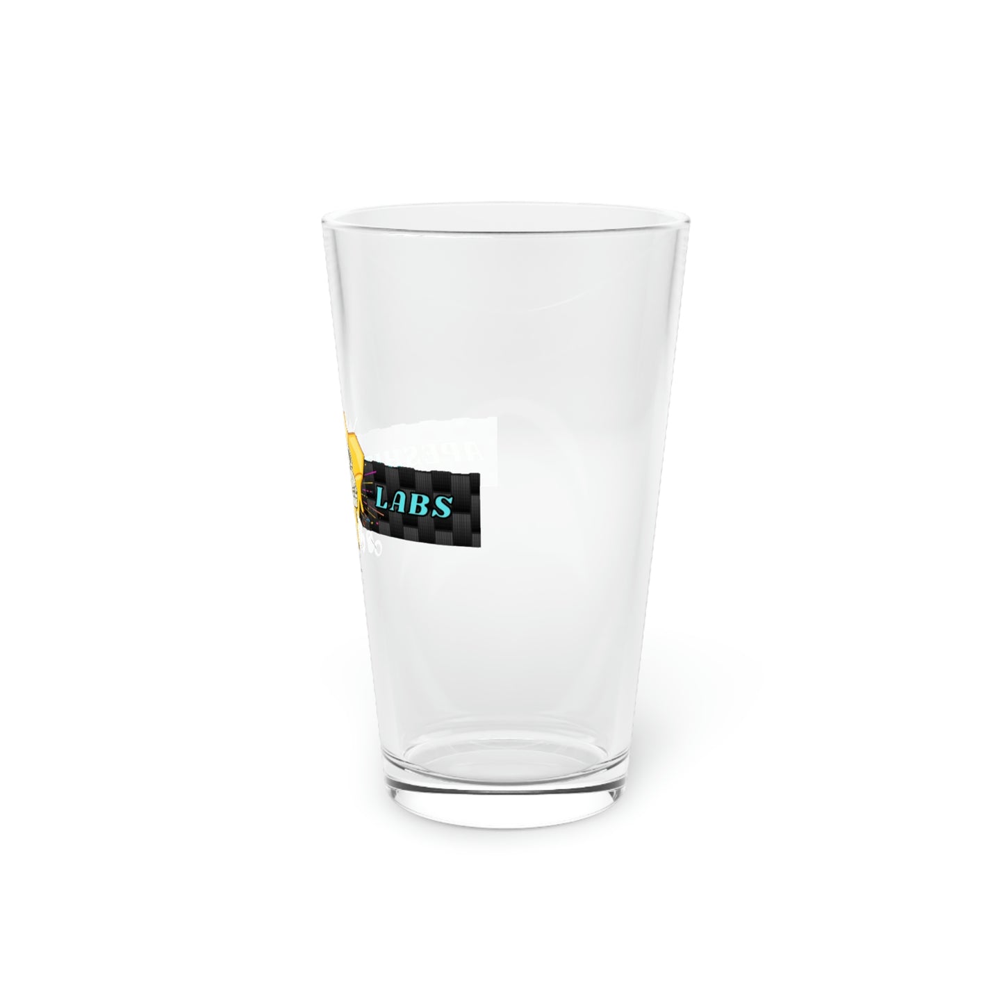 Apeshitlabs Pint Glass, 16oz