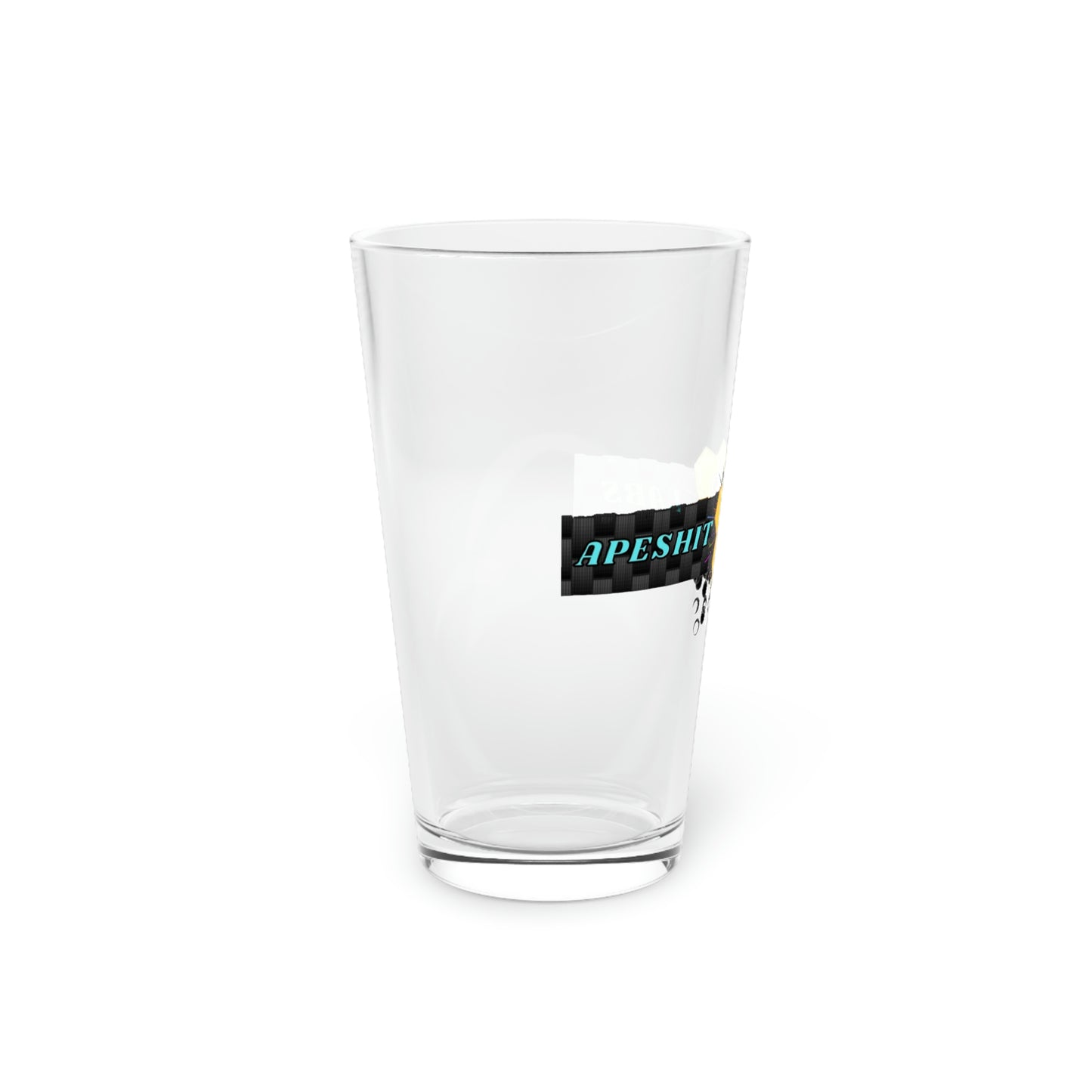 Apeshitlabs Pint Glass, 16oz